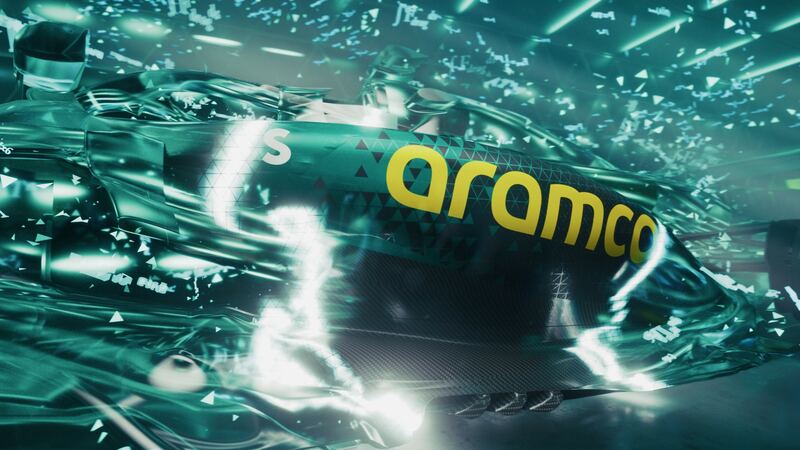 Aston Martin Aramco F1 / Bespoke Livery Reveal still 2