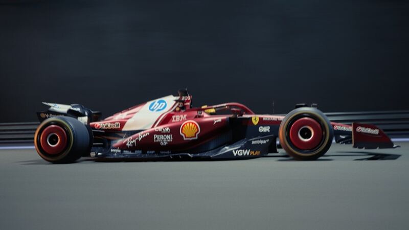IBM × SCUDERIA FERRARI HP still 4