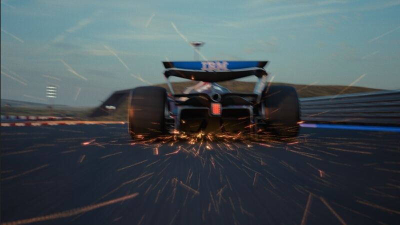 IBM × SCUDERIA FERRARI HP still 2