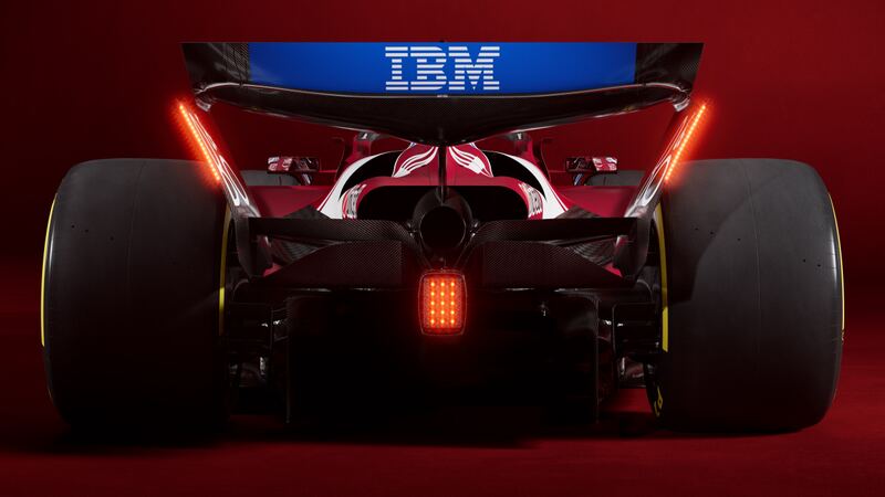IBM × SCUDERIA FERRARI HP still 1