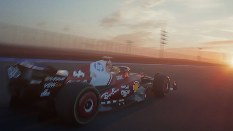 IBM × SCUDERIA FERRARI HP still 3