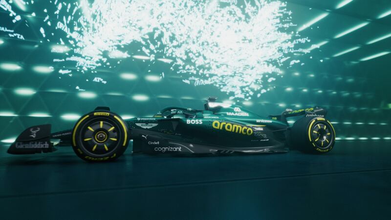 Aston Martin Aramco F1 / Bespoke Livery Reveal still 3